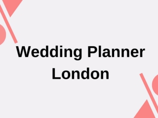 Wedding Planner London