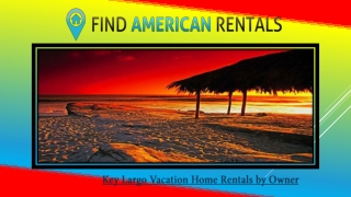 Key Largo Vacation Home Rentals by Owner