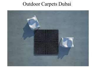 Outdoor Carpets In Dubai