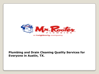 Austin Plumbing Repairs | Mr. Rooter Plumbing of Austin