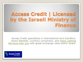 Best Check Cashing Services | Check Cashing Services Jerusalem