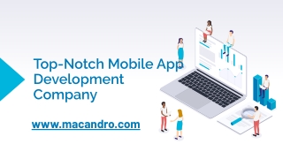 Top-Notch Mobile App Development Company | Macandro
