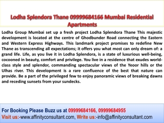 Lodha Splendora Thane, Lodha New Project Thane, Lodha Thane