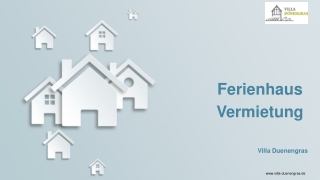 Die ultimative Ferienhausvermittlung - Villa Dünengras