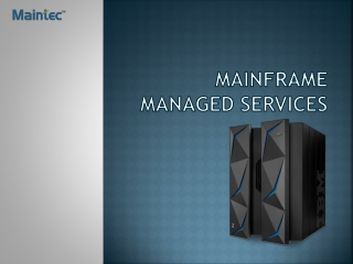 Mainframe Managed Services | Maintec
