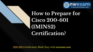 [PDF] 200-601 CCNA Industrial (IMINS2) Exam Sample Questions and Answe