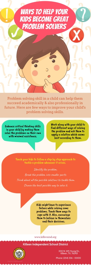 Ways To Help Your Kids Become Great Problem Solvers