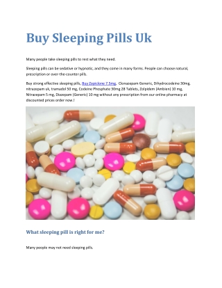 Clonazepam Generic - Buy Zopiclone 7.5mg