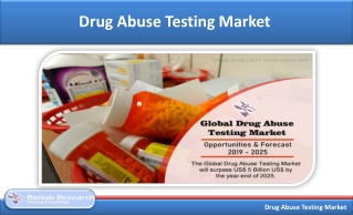 Drug Abuse Testing Market, Global Forecast by Products & Region