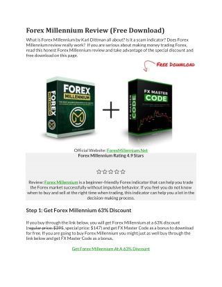 Forex Millennium Review