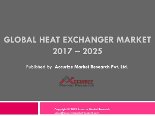 Global heat exchanger market size-share-trends-industry-forecast-regional