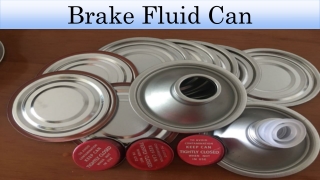 Brake Fluid Can Components