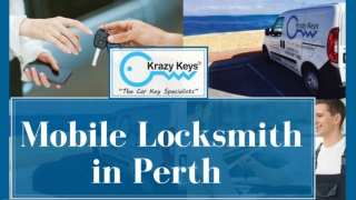 Mobile Services for Car Key Repairing By Krazy Keys