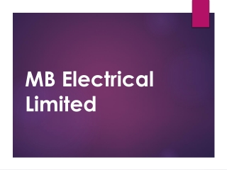 Expert Electrician in Killinghall