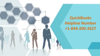 QuickBooks Helpline Number 1-844-200-2627