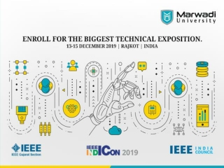 Attend INDICON 2019 at Marwadi University