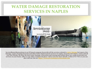Specialists Water Damage Sarasota - Florida
