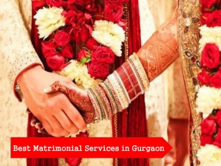 Best Matrimonial Services in Gurgaon