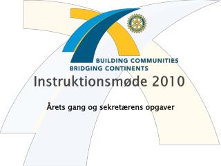 Instruktionsmøde 2010