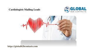 Cardiologists Mailing Leads