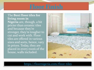 Best Marble Flooring Services in Nigeria