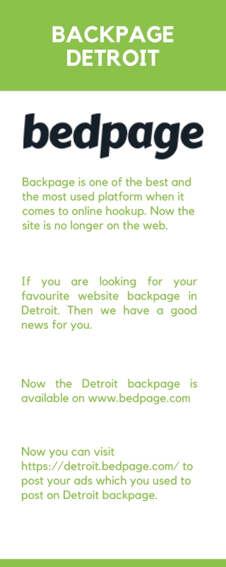 Backpage Detroit