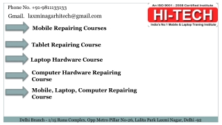 Mobile Repairing Courses