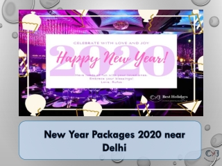 New Year 2020 near Delhi | New Year Packages near Delhi