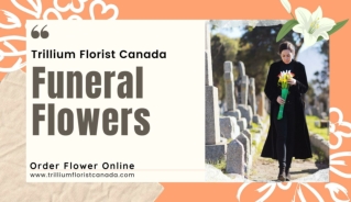 Funeral Flowers Toronto By Trillium Florist Canada ($125 - $175)