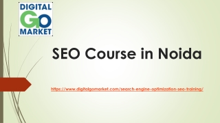 SEO Course in Noida