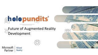 Future of Augmented Reality Development