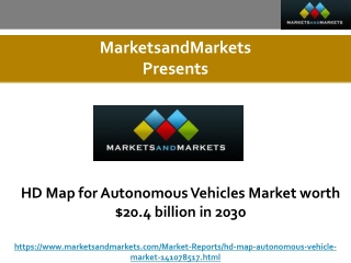 HD Map for Autonomous Vehicles Market worth $20.4 billion in 2030