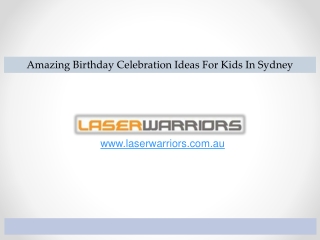 Amazing Birthday Celebration Ideas For Kids In Sydney