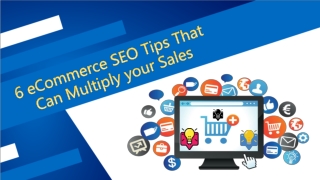 E-Commerce SEO tips will make your Sale double