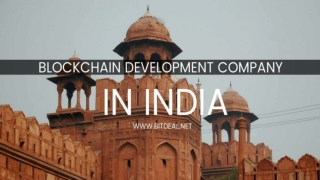 Blockchain Development Company In India