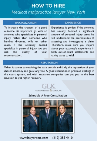 How To Hire NYC Medical Malpractice Lawyers?