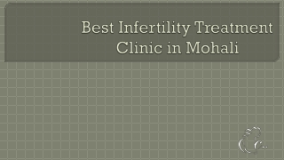 Best Infertility Treatment Clinic in Mohali
