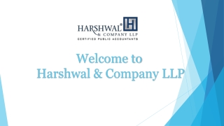 Auditing and Assurance Services USA – Harshwal & Company LLP