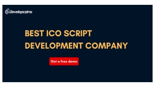 Best ICO Script Development Company