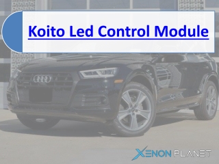 Koito 8R0907472B LED Control Unit Module for Audi Q5 8R