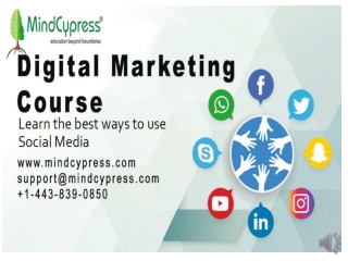 #Digital marketing courses |Online digital marketing course (2019) MindCypress