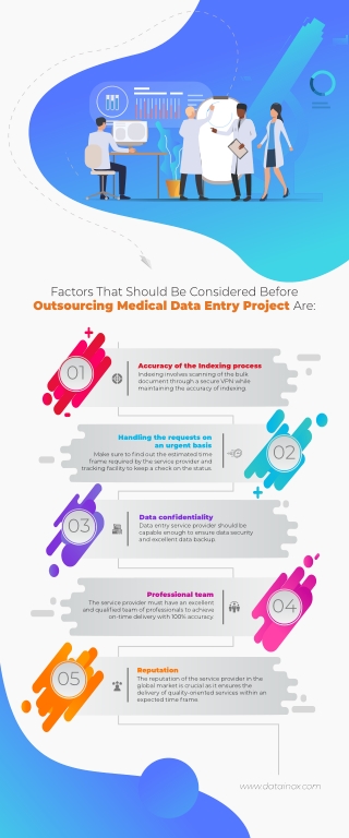 Factors That Should Be Considered Before Outsourcing Medical Data Entry Project Are