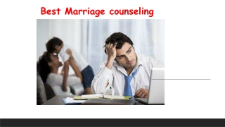 Best Marriage counseling