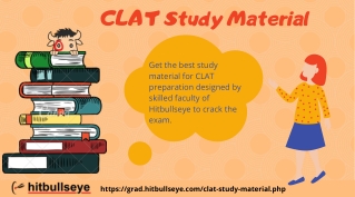 CLAT Study Material Online