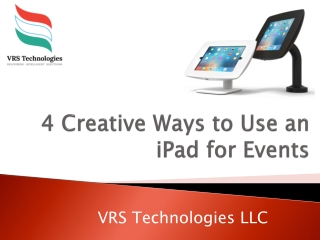 4 Creative Ways to Use an iPad for Events