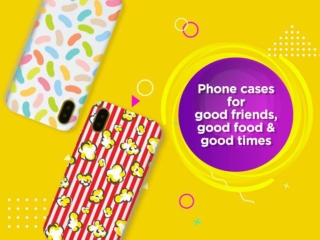 Phone cases for good friends, good food and good times