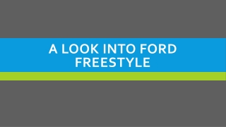 Ford Freestyle