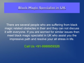 91-9988959320 Black magic specialist in Kerala