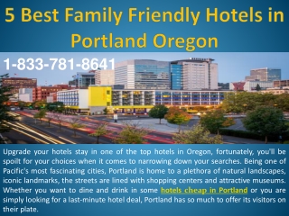 5 Best Family Friendly Hotels in Portland Oregon