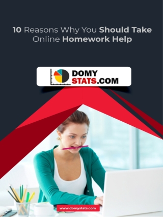 10 Reasons Why You Should Take Online Homework Help